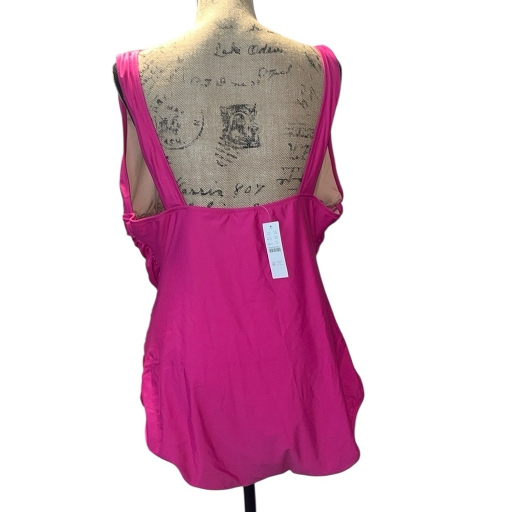 J. Crew Pink Women's One Piece Swimsuit - Picture 7 of 11